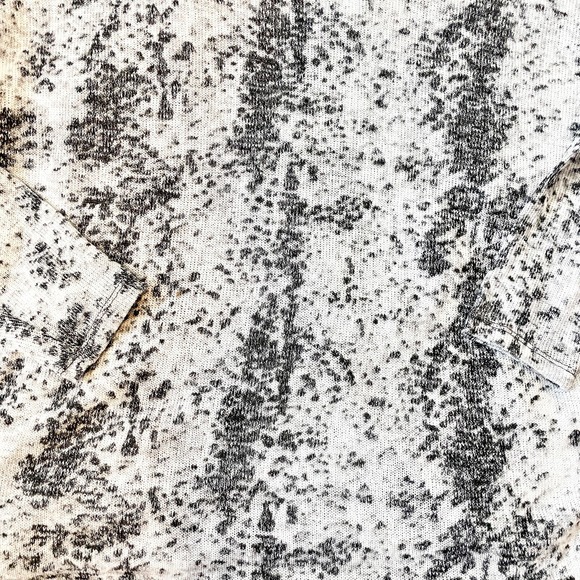 Two by Vince Camuto Gray and Black Marled Knit Sweater Plus Size 2x - Picture 6 of 8